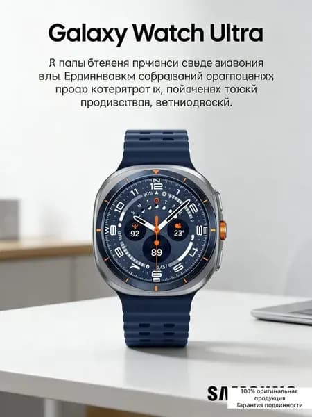 Galaxy Watch Ultra — смарт часы для сноубординга