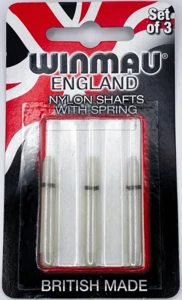 Хвостовики (3шт) для дротиков Winmau Nylon Short Box (c колечками пружинками) короткие