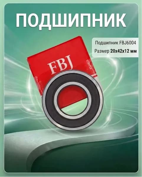 Подшипник автомобильный FBJ 6004-2RS C3