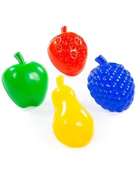 Игрушка для песочницы   Формочка  4 шт  Фрукты  , набор формочек для песка