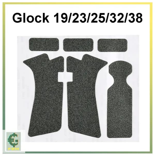 Резиновая матовая противоскользящая накладка на рукоять Grip Wrap Tape для Glock (подходит для моделей 19/23/25/32/38)