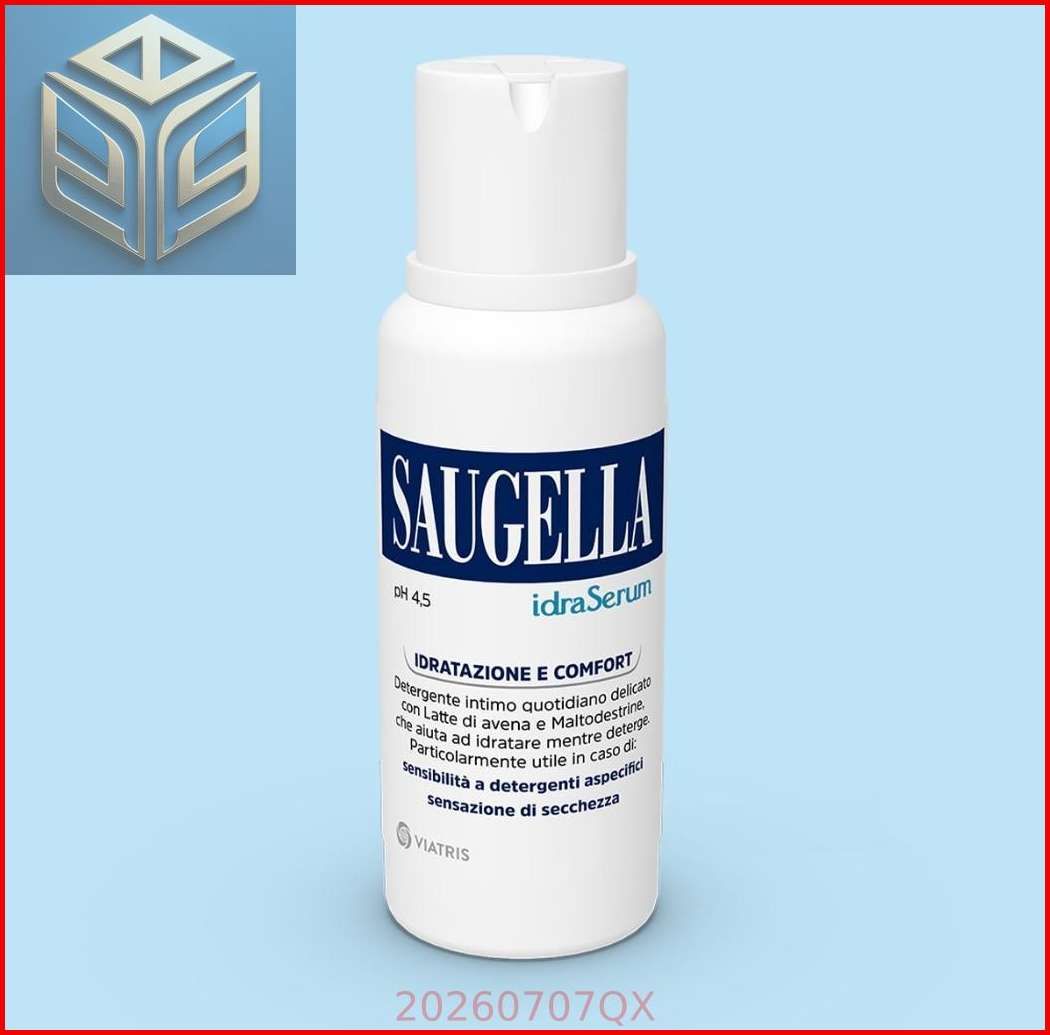 SAUGELLA HYDRA SERUM 200 ml/САУГЕЛЛА ГидраСерум Сыворотка для интимной гигиены увлажнение и комфорт, 200 мл. Италия