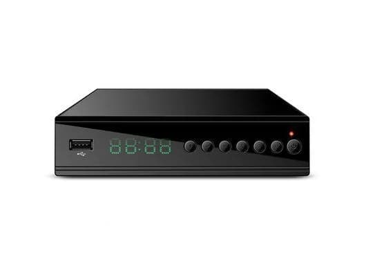 Медиаплеер Ресивер Сигнал HD-350 DVB-T2/C HD металл  эфирный, черный
