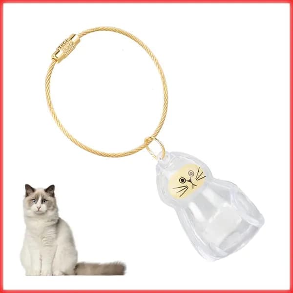 Брелок из кошачьей шерсти Оранжевый кот