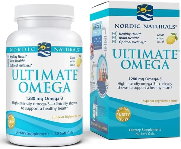 Nordic Naturals Ultimate Omega Омега-3 1280 mg 60 капсул