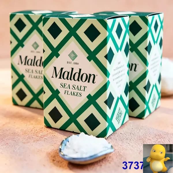 Хлопья морской соли Maldon, поваренная соль, 250 г