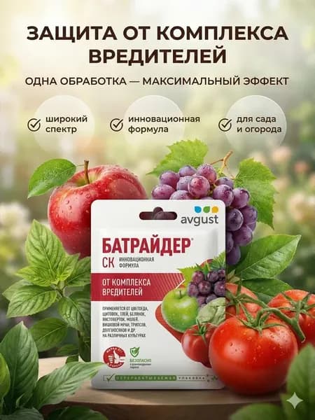 Инсектицид от вредителей для сада и огорода 10 мл