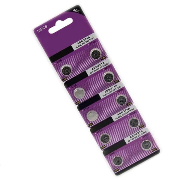Батарейки AG6 SR920SW 10/20 шт., 10 штук