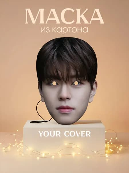 Маска Ким Сынмин Stray Kids Картон