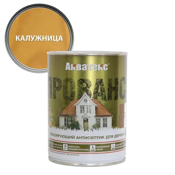 Пропитка декоративно-защитная, алкидная калужница 0,75 л