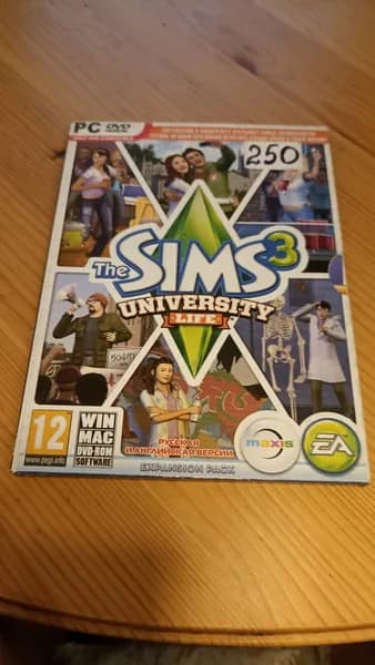 Игра The Sims 3 University life игра (PC, Windows