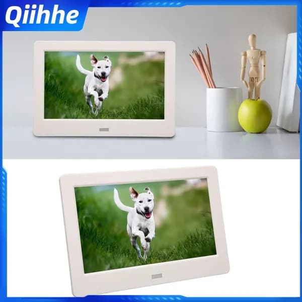 HD цифровая фоторамка, многофункциональная с MP3, для показа воспоминаний и оформления интерьеров Правила США