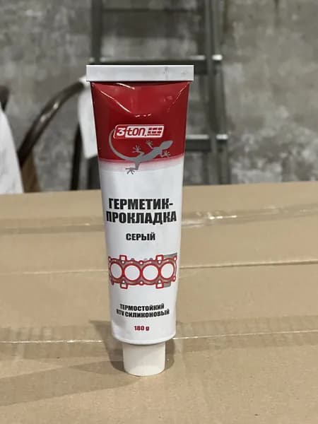 Автогерметик-прокладка 3ton ТР-103 серый 180 г 55258