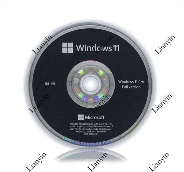 OEM COA диск для 11 Pro DVD, с наклейкой, 100% глобальная онлайн-активация, профессиональный DSP, в наличии, интернет-версия.