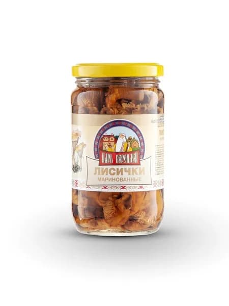 Лисички маринованные 350 гр.