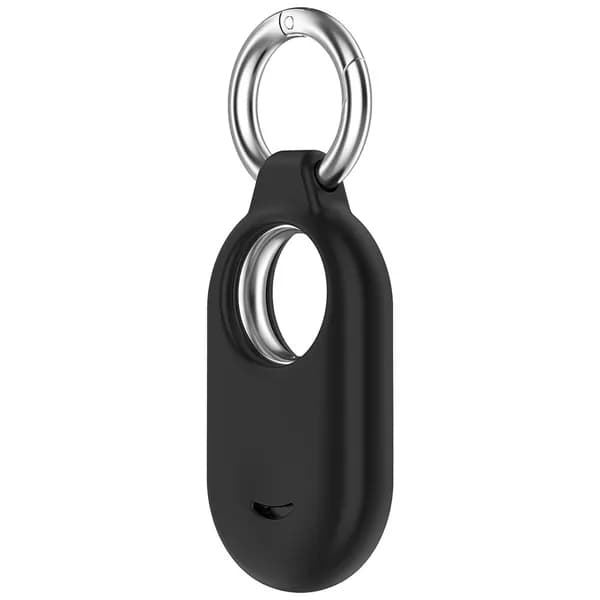 Силиконовый чехол для Samsung Galaxy SmartTag 2 с металлическим кольцом, защита от ударов и пыли
