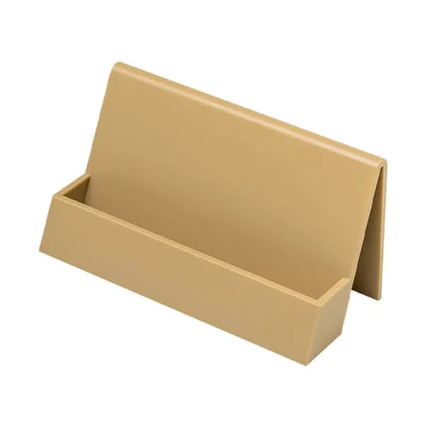 Пластиковая подставка для визиток, Цвет Хаки