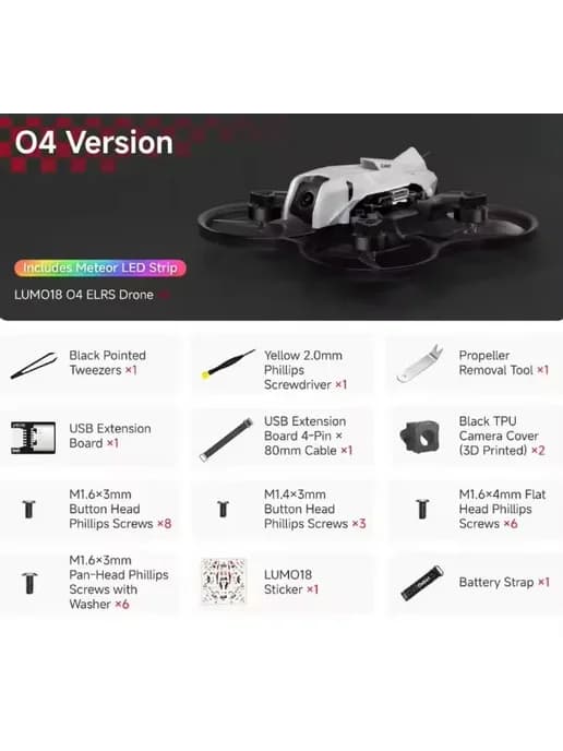 Oxbot Lumo18 квадрокоптер для фристай�