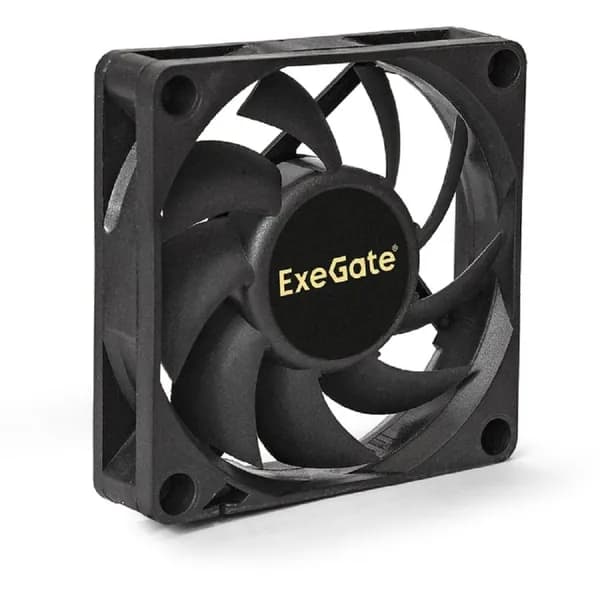 EXEGATE Вентиляторы EX283371RUS Вентилятор ExtraSilent ES07015S3P, 70x70x15 мм, подшипник скольжения, 3pin, 2500RPM, 23dBA