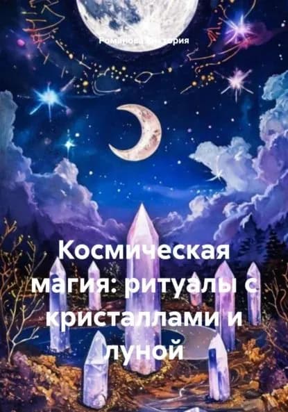 Космическая магия: ритуалы с кристаллами и луной | Романова Алексеевна Виктория | Электронная книга
