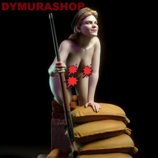 Фигурка Коллекционная Неокрашенная 0535 Roza Shanina Torrida Minis NSFW 1/35