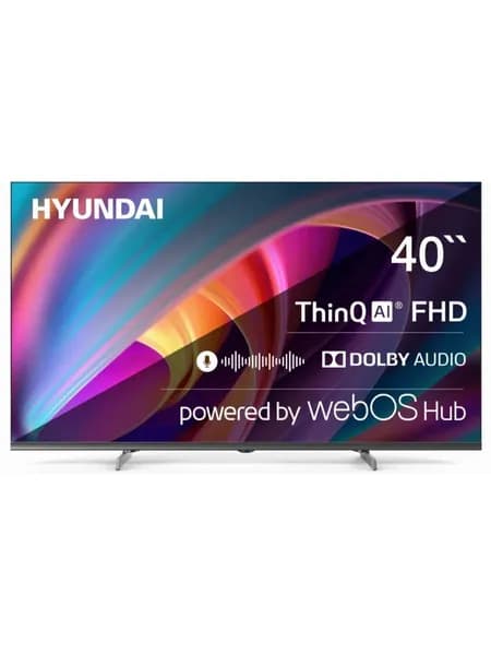 Hyundai Телевизор H-LED40BS5100 40″ Full HD, черный, серый
