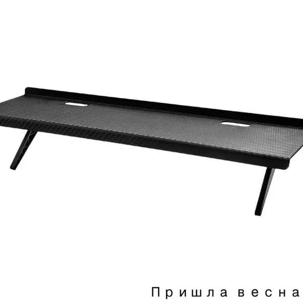 Стойка для ТВ-приставки без перфорации, кронштейн для хранения монитора офисного компьютера-перфорированный, 40x11,5 см