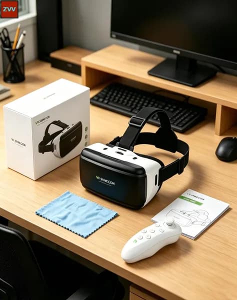 VR-очки для смартфонов, серый цвет, угол обзора до 100