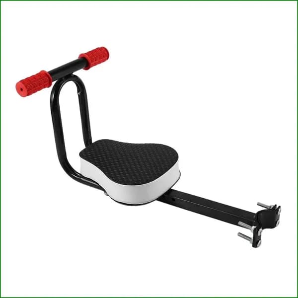 Детское велосипедное кресло спереди T-Seat , безопасное сиденье для детей 2.5 7 лет, металлическое / до 60 кг.