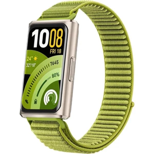 Ремешок для Huawei Band 11 и 11 Pro, плетеный нейлон с горным узором, мягкий, дышащий, прочный