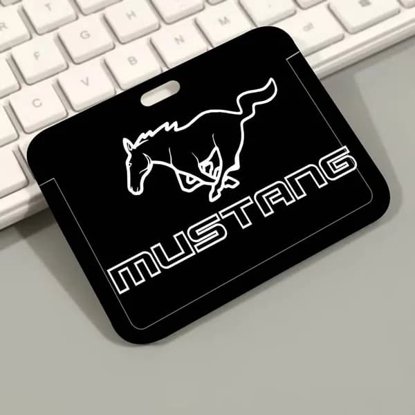 Mustang Мустанг Бейдж для пропуска на ленте/держатель для карт/чехол для пропуска