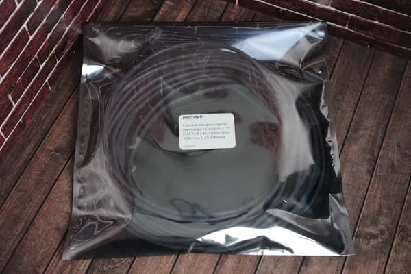 Сетевой интернет кабель (патч-корд 10 метров) UTP CAT 5e RJ-45, 10/100/1000 Мбит/сек LAN Ethernet