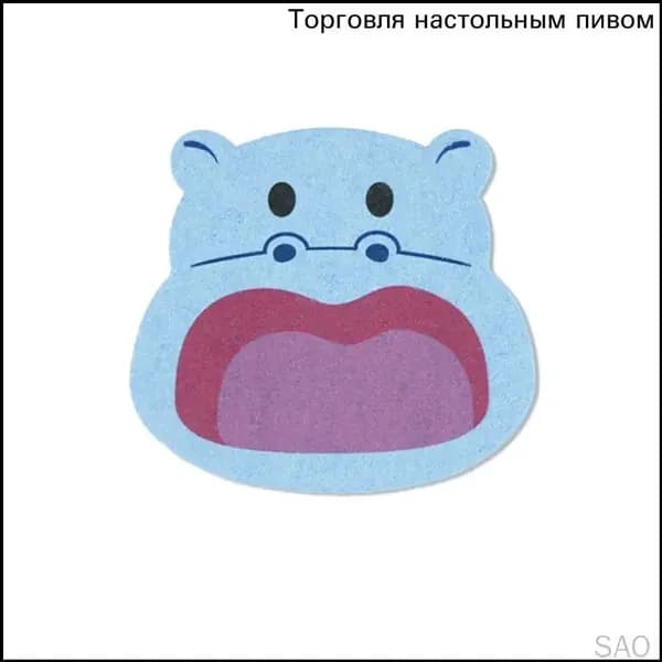 Детские губки для купания PVA с животными