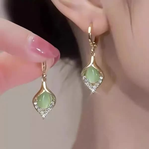 Серьги люстры