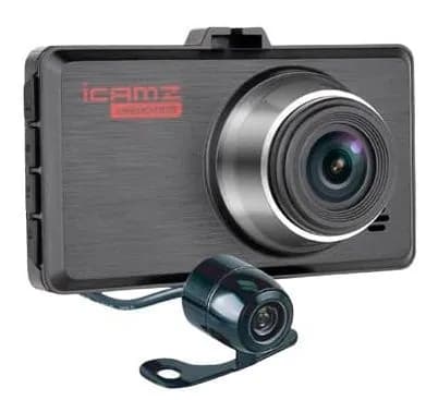 Видеорегистратор iCAMZ z9500-Duo (3.0", 1920x1080, 140 , G-сенсор, датчик движения, 2 камеры, 150mAh)