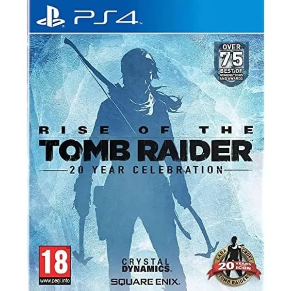 Игра Rise of the Tomb Raider 20 Year Celebration (20-летний юбилей) (PlayStation 4, Русская версия)