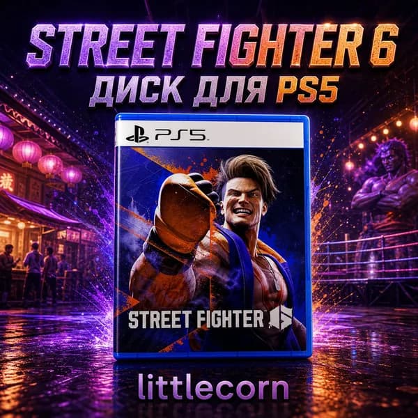 Игра Street Fighter 6 SUSU4 0626 (PlayStation 5, Английская версия)