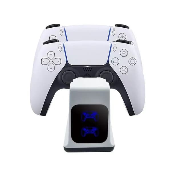 Зарядная станция для геймпадов PlayStation 5, док-станция для джойстиков DualSense