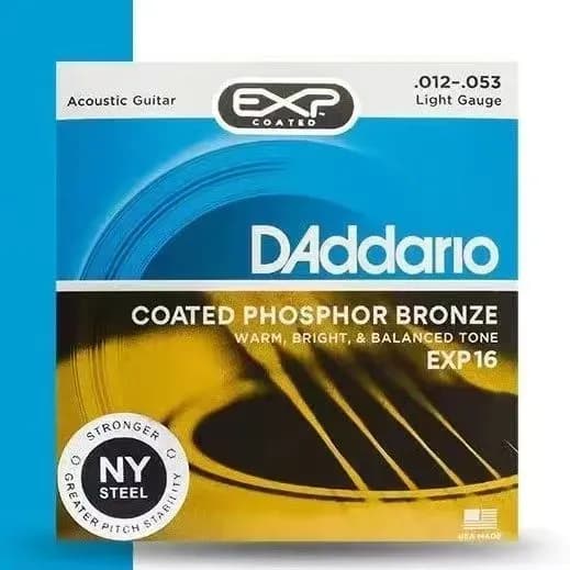 Струны для акустической гитары D'Addario EZ910, фосфорная бронза, 011-052