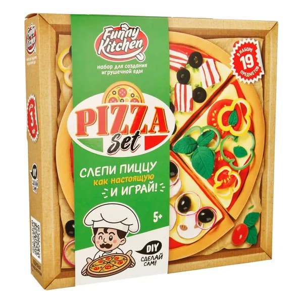 Набор для лепки Funny Kitchen Pizza set