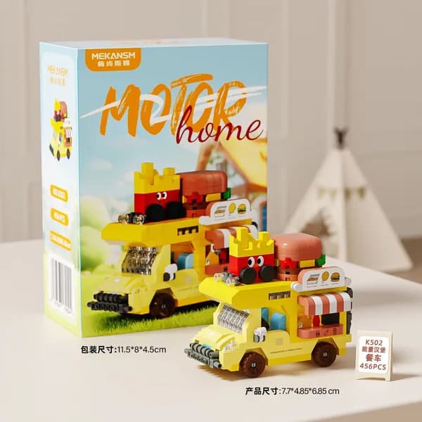 Конструктор совместимый с Lego "Уличная еда, фудтрак"