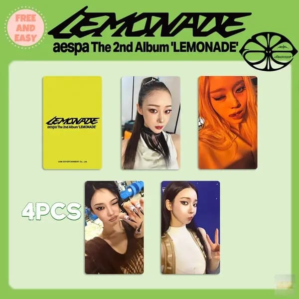 Периферийные карты aespa LEMONADE EVERLINE