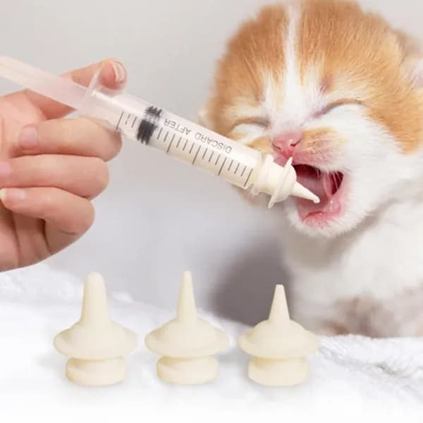 набор сосок для кормления животных(3ml+5ml)