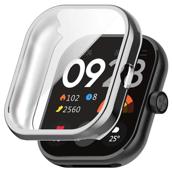Мягкий полный корпус + закаленное стекло для Redmi Watch 4 экрана защитной оболочки