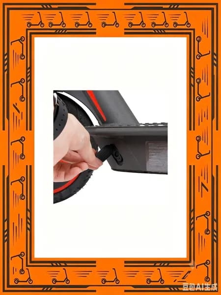 Скутер для подзарядки крышки порта, Силикон, 4г, 6*3*0.2см, Красный/Синий/Черный