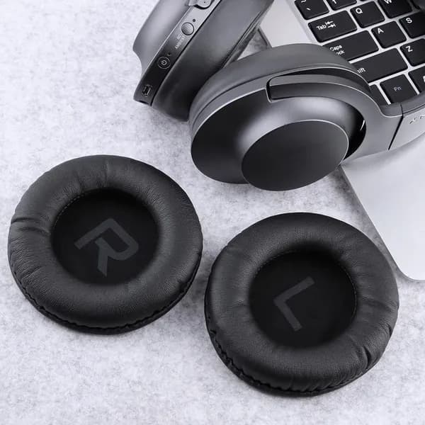 Замена амбушюр для наушников Superlux HD660 и HD330, круглые, 100 мм, из искусственной кожи с эффектом памяти