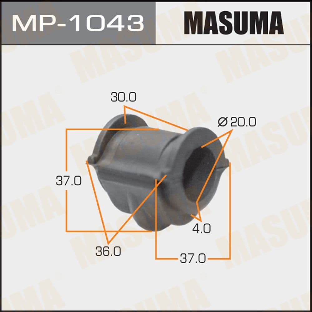 Втулка стабилизатора переднего центр. ддя Nissan Almera N16 1.5/1.8 00> MP-1043 MASUMA