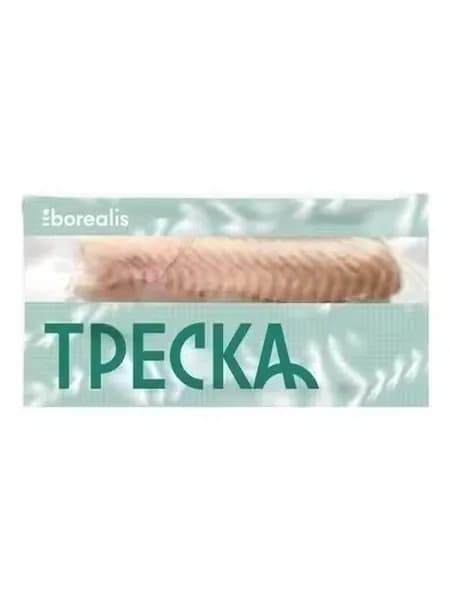 Треска Borealis замороженная спинка без кожи 350 г