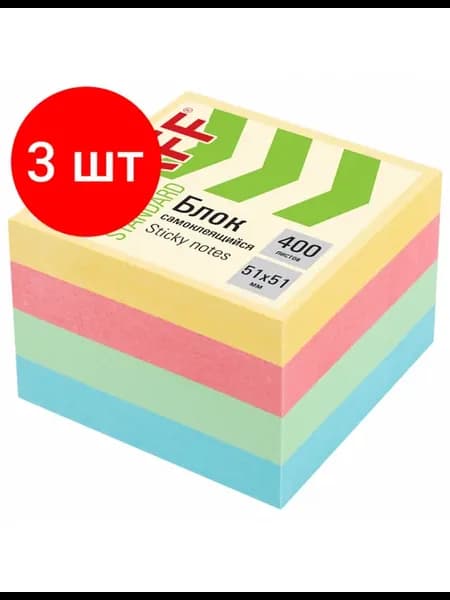 Блок самоклеящийся (стикеры) STANDARD