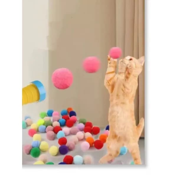 Игрушка для кошек дразнилка - пистолет